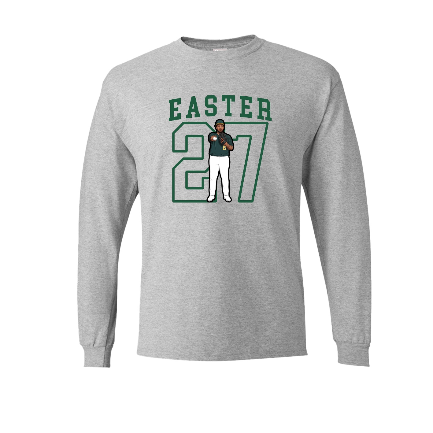 Long Sleeve Tee — Shirsey in Grey