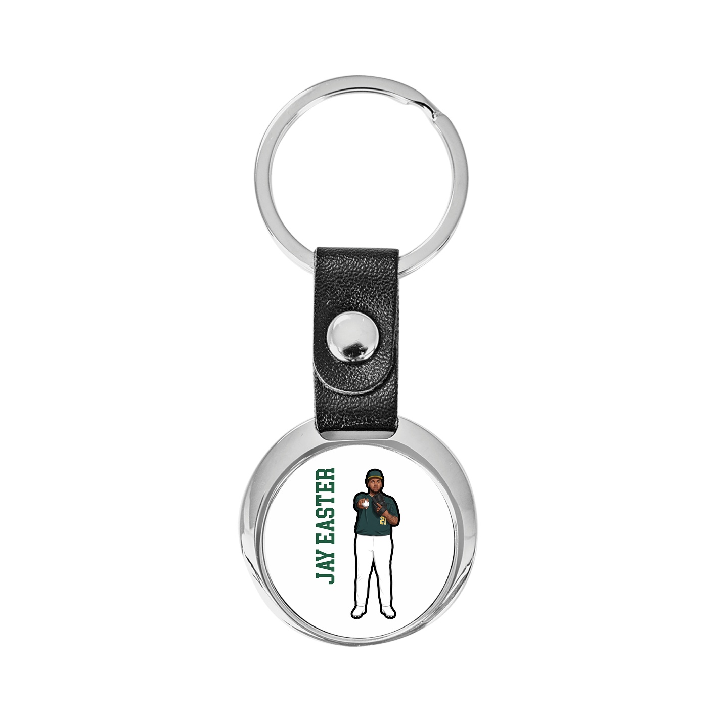 Key Chain — Name Vertical in Classic