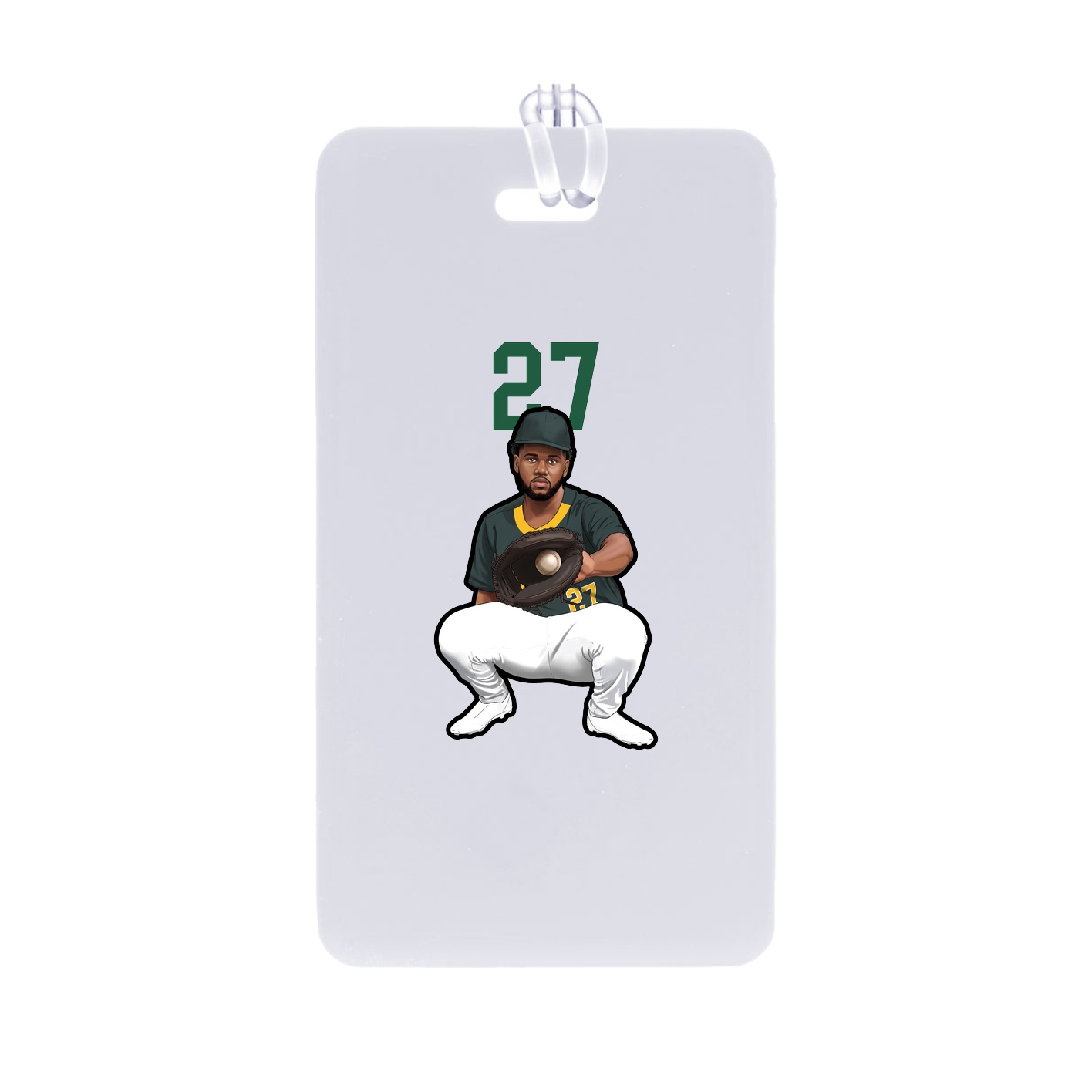 Bag Tag — Number Top in Classic