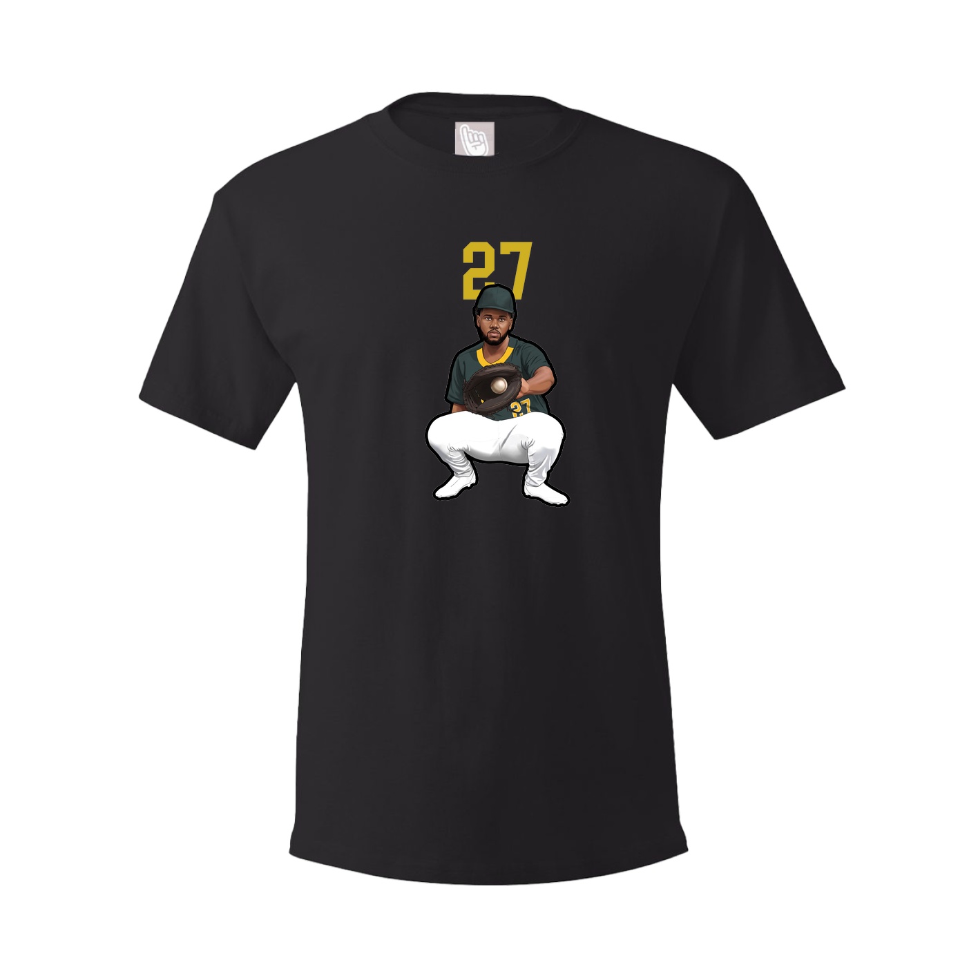 Tee — Number Top in Black