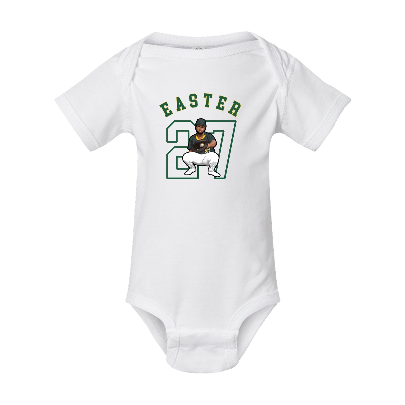 Baby Onesie — Shirsey Arch in White