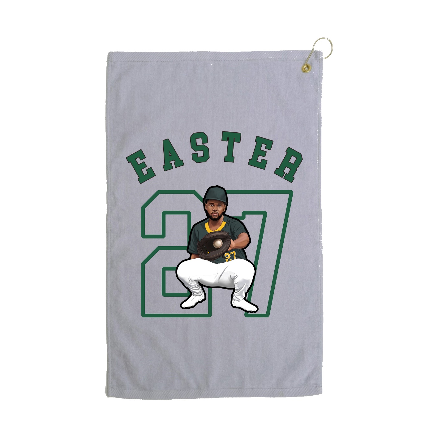 Golf Towel — Shirsey Arch in Grey