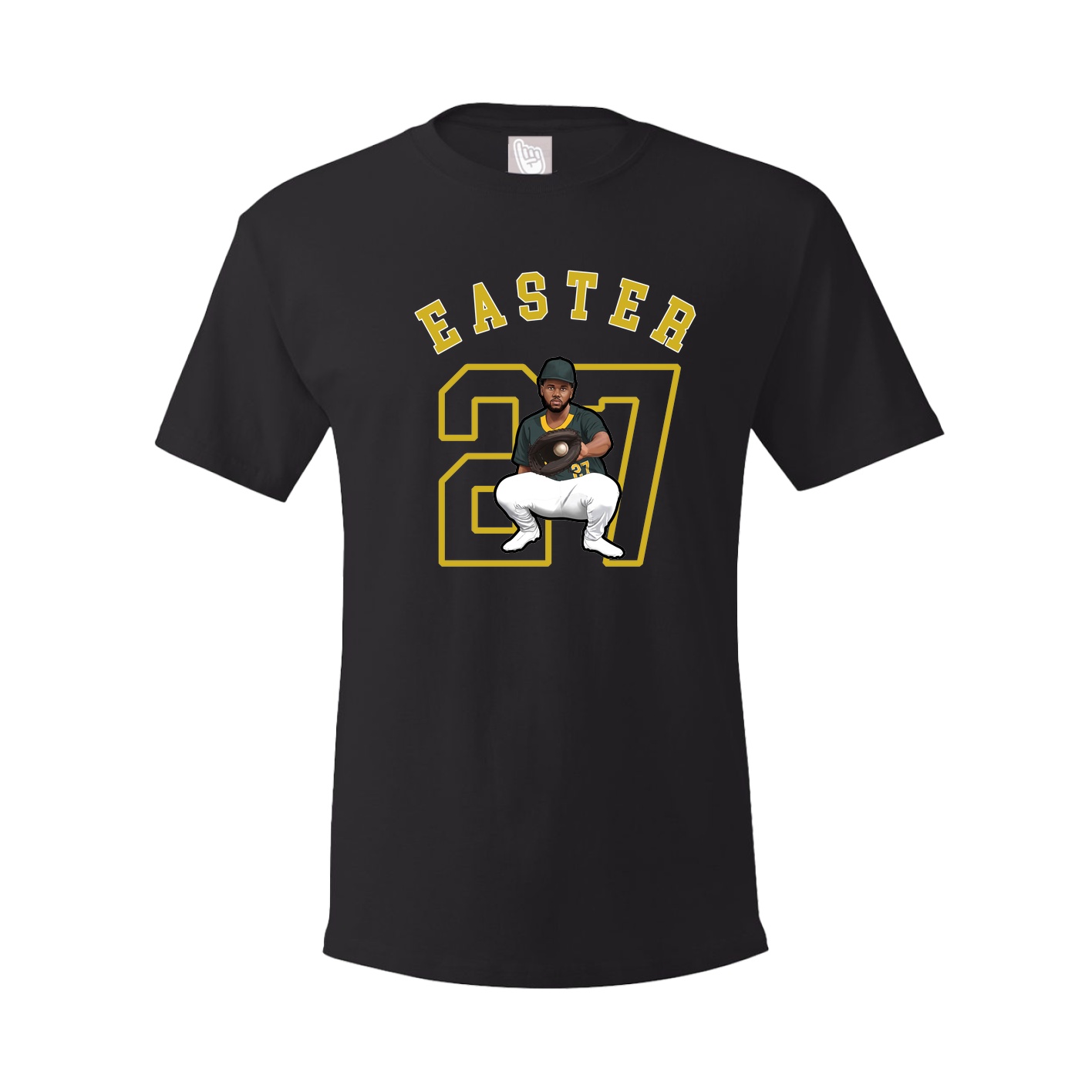 Youth Tee — Shirsey Arch in Black