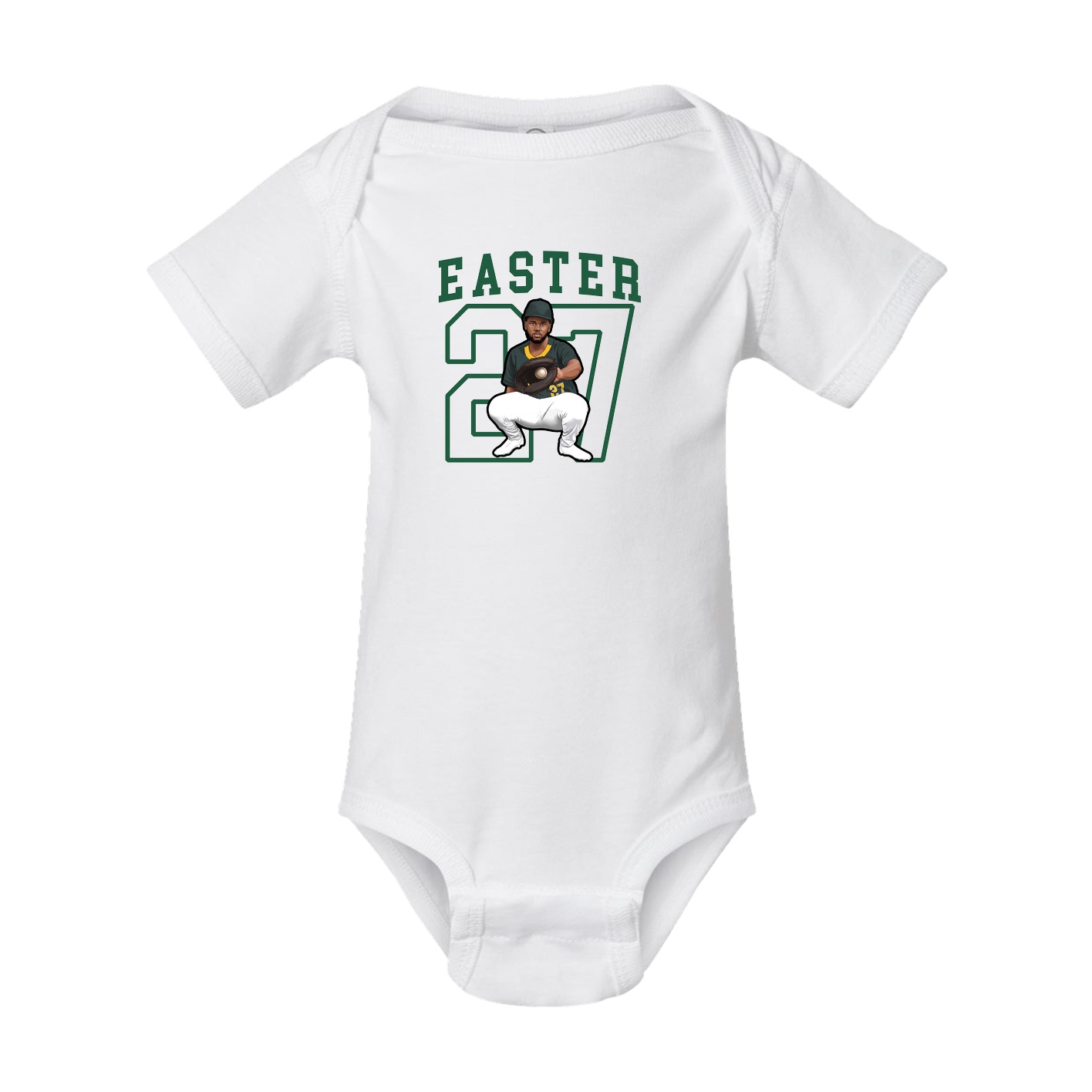 Baby Onesie — Shirsey in White