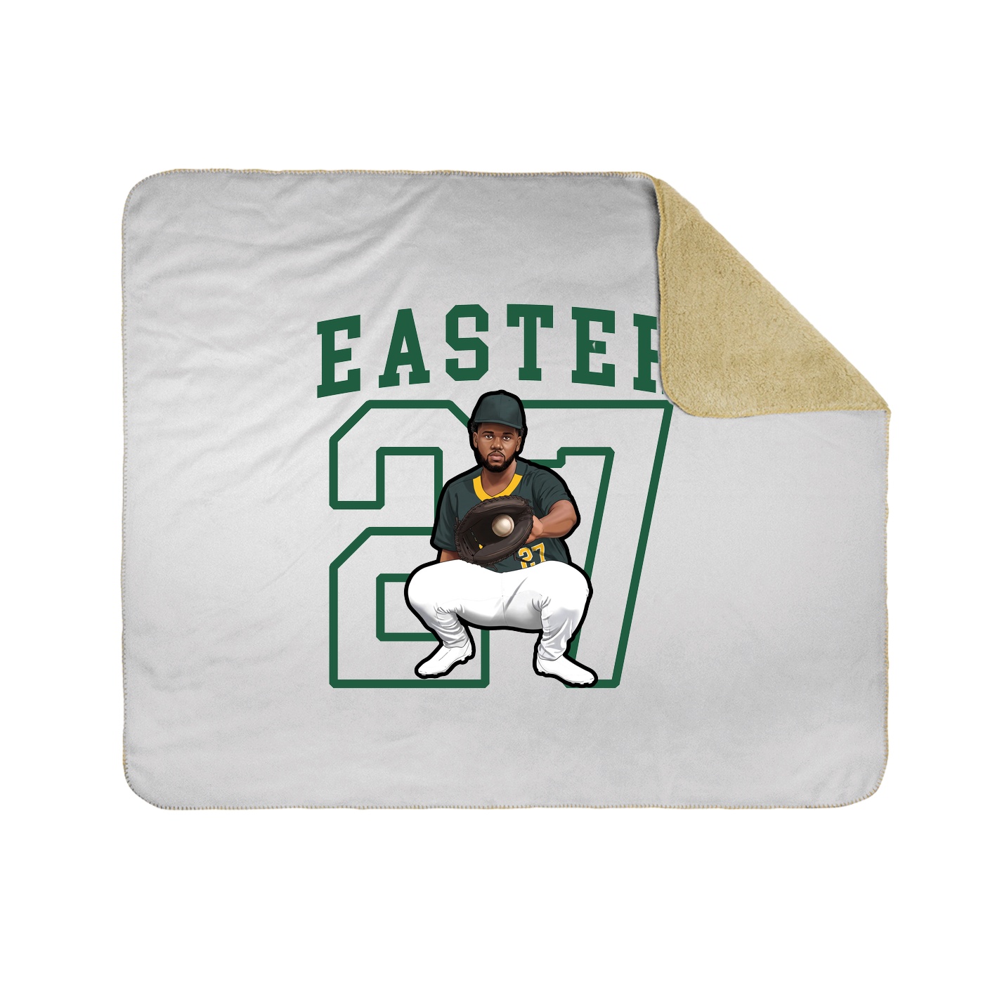 50x60 Sherpa Lined Throw Blanket