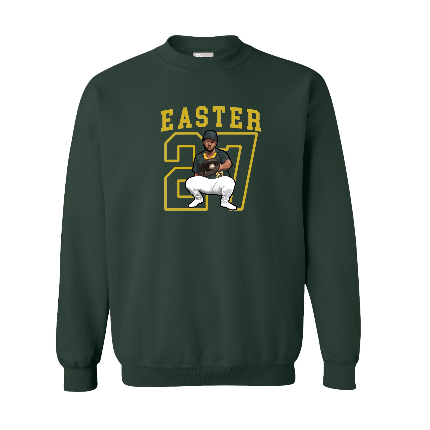 Fleece Crew — Shirsey in Green