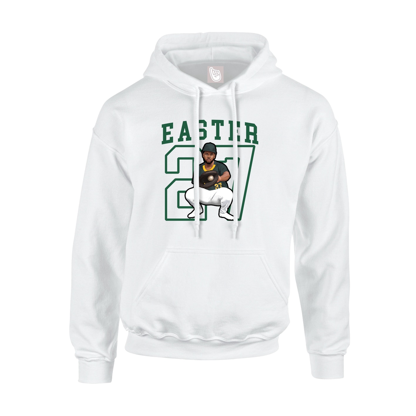 Youth Hoodie — Shirsey in White