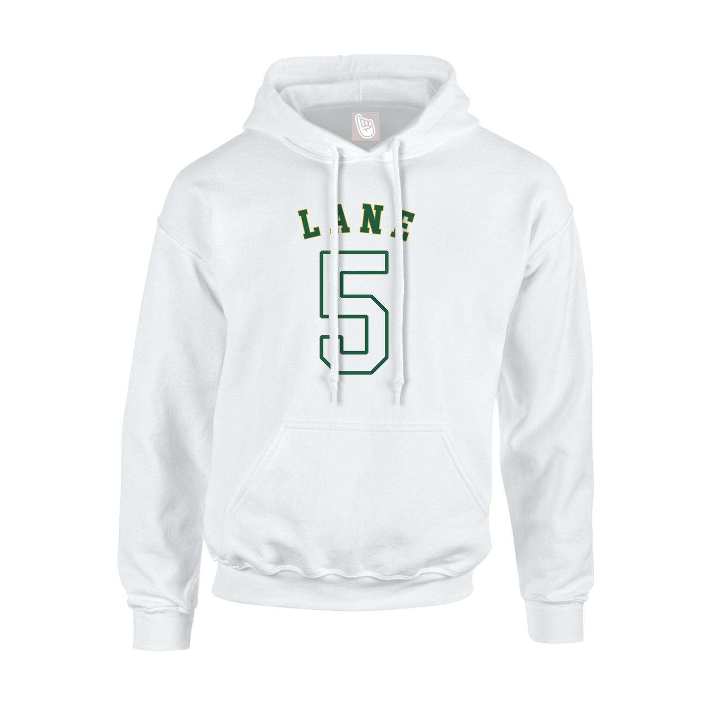 Youth Hoodie — Shirsey Arch in White