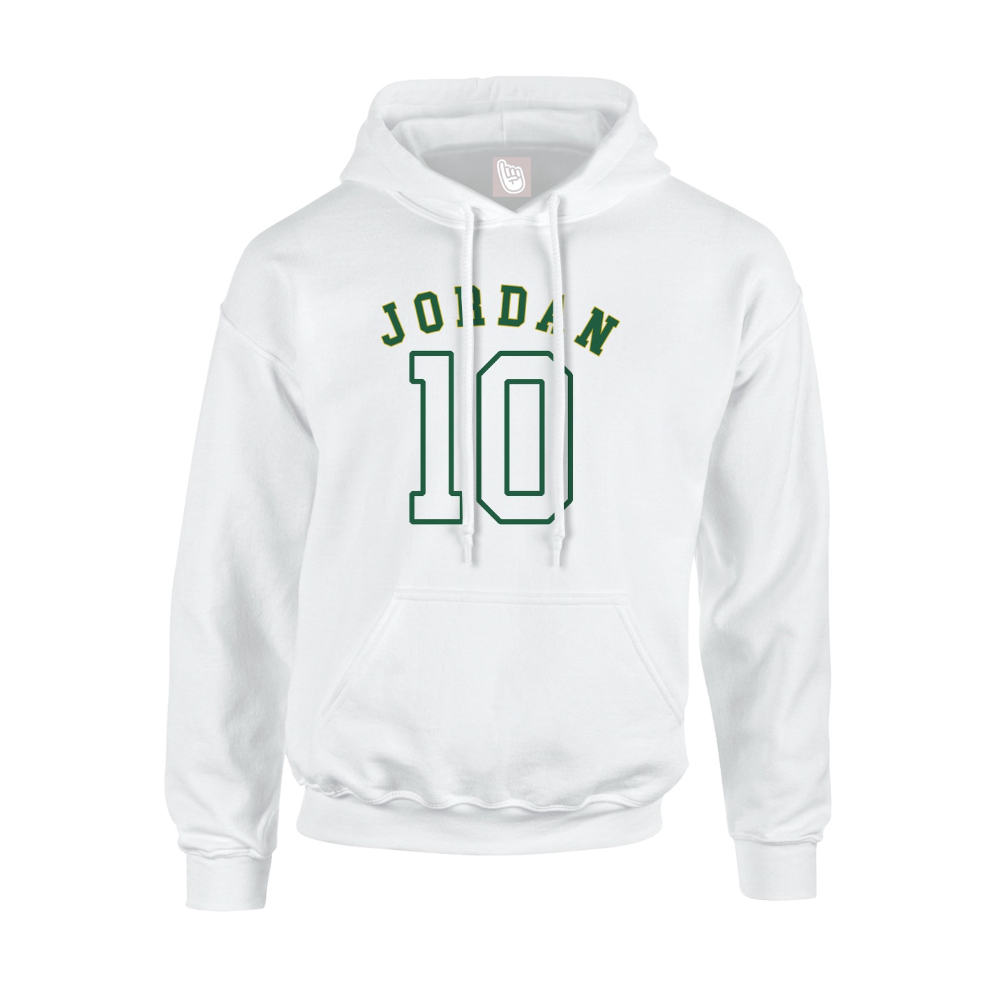 Youth Hoodie — Shirsey Arch in White