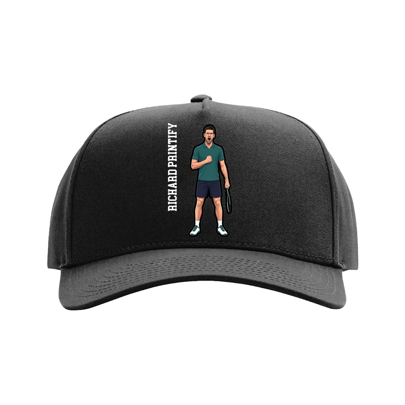Full Fabric Five-Panel Champ Cap