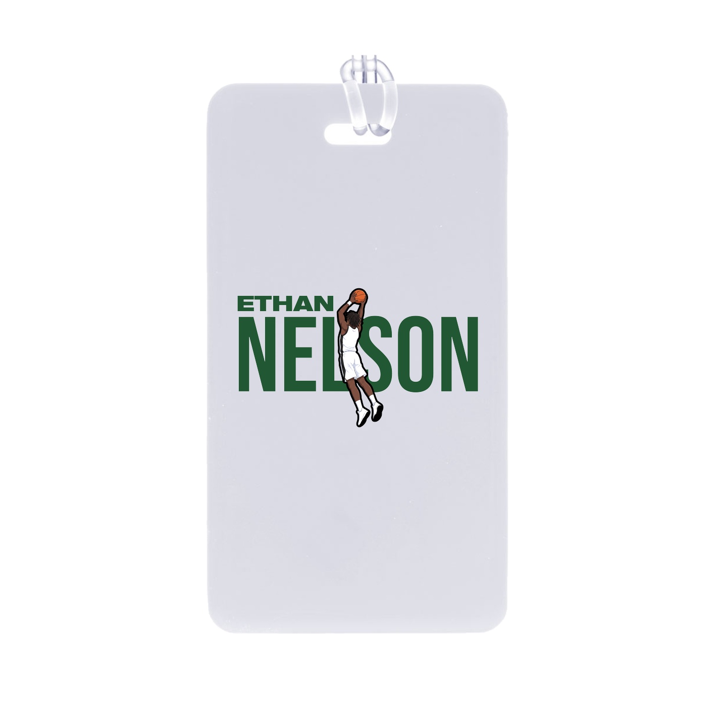 Bag Tag — Player Name in Classic