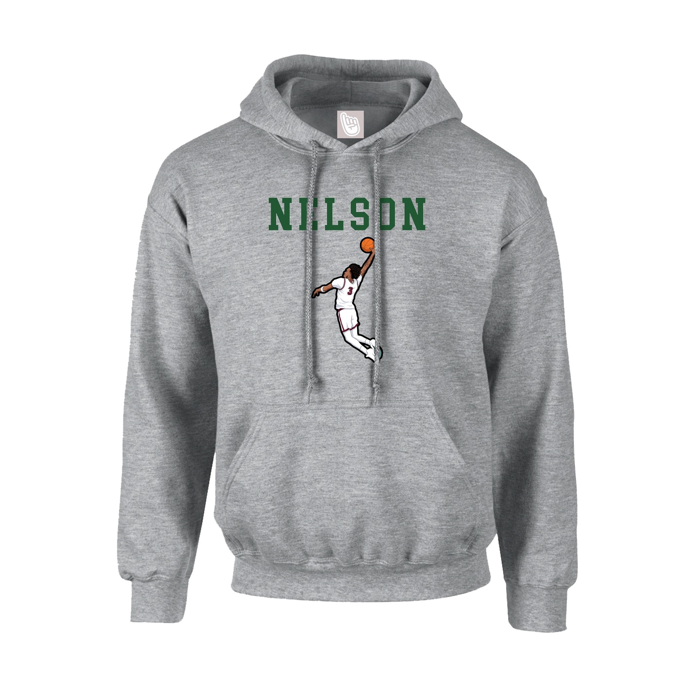 Hoodie — Shirsey in Grey