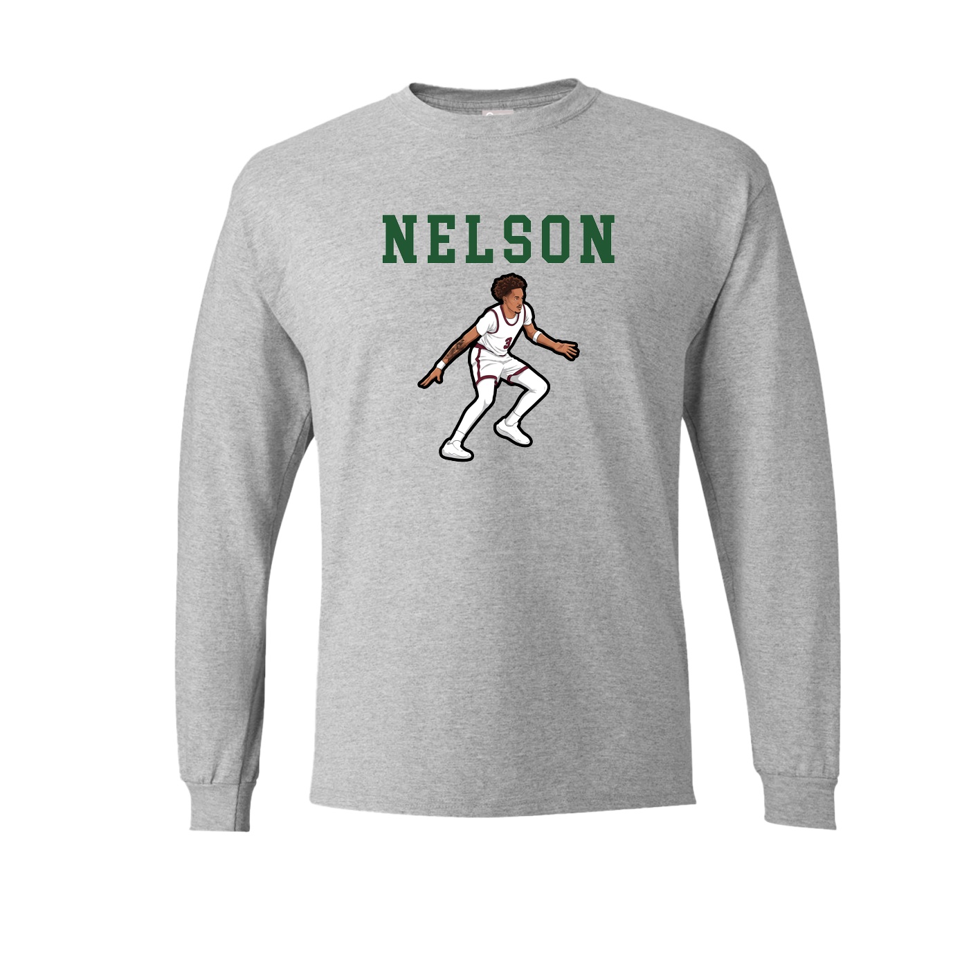 Long Sleeve Tee — Shirsey in Grey
