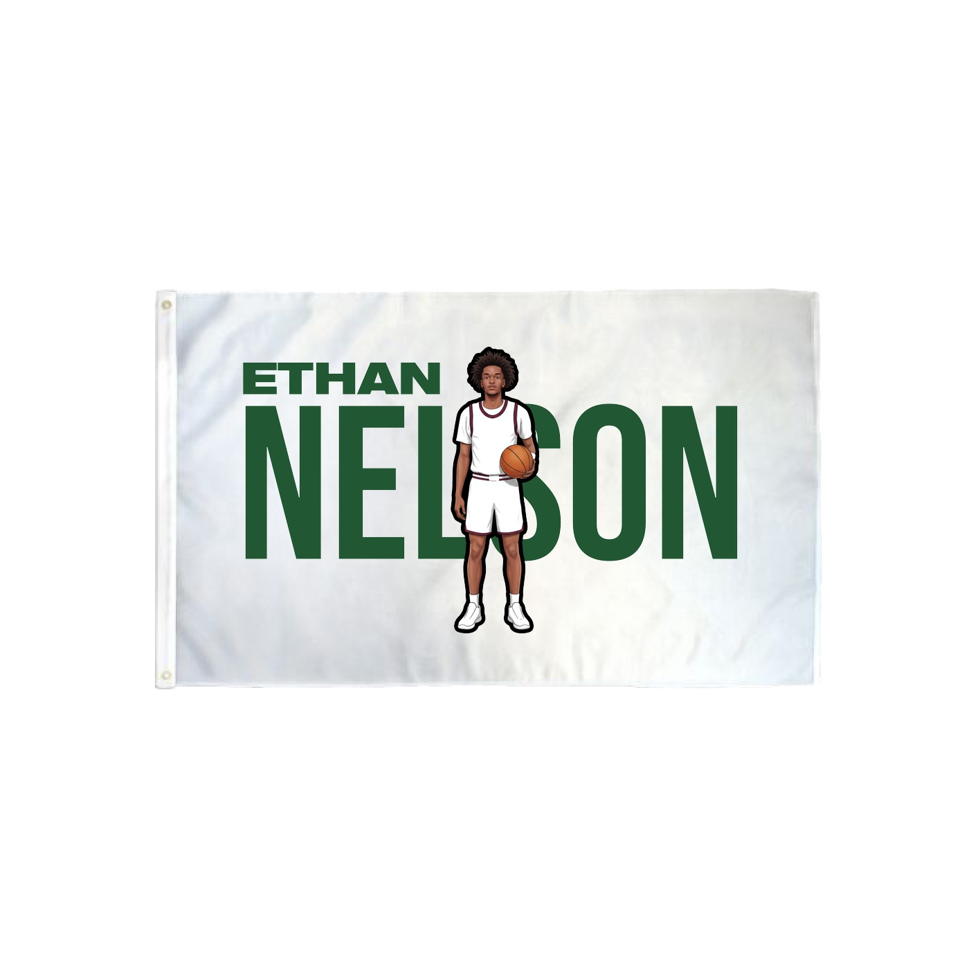 3x5 Flag — Player Name in Classic
