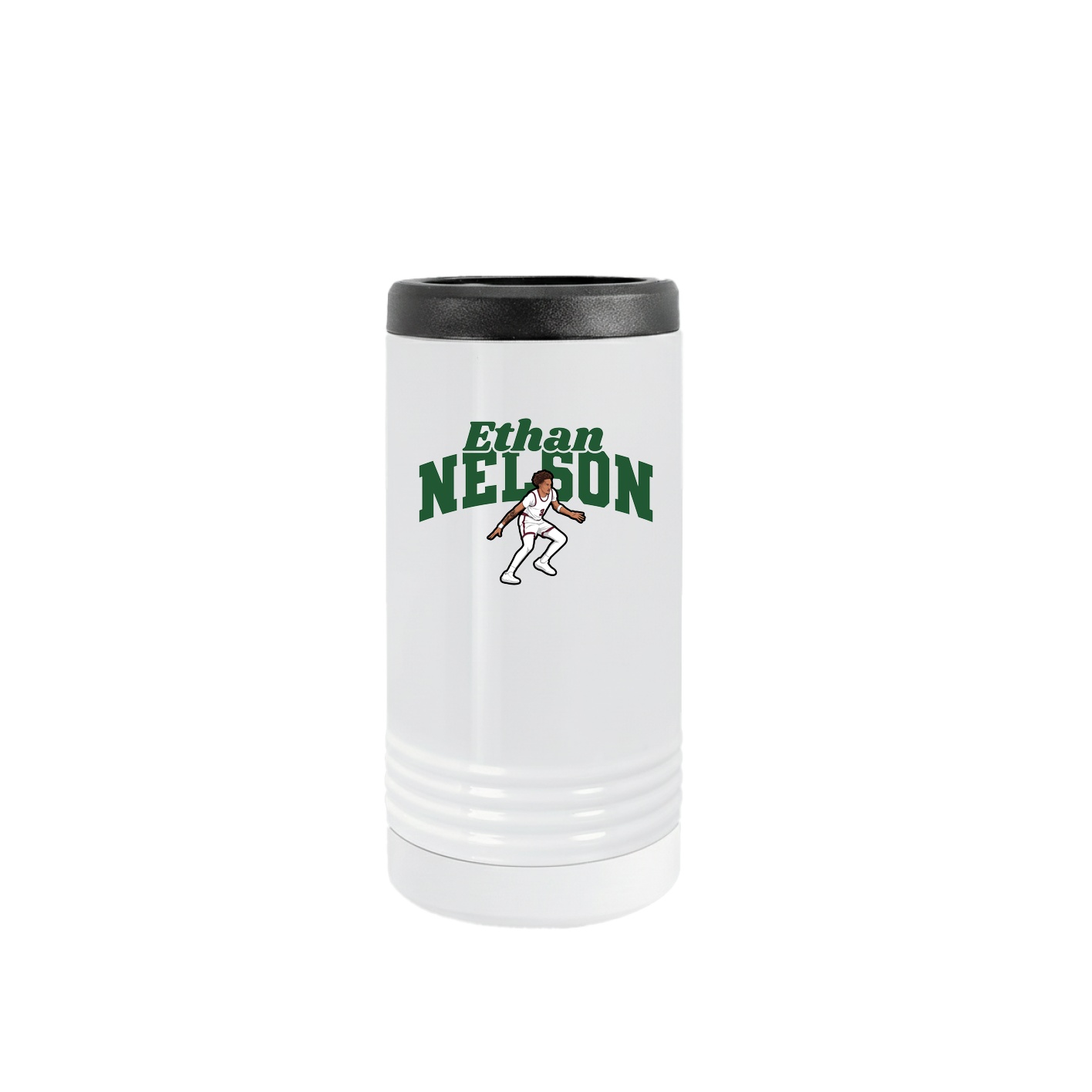Slim Beverage Holder — Signature Arch in White
