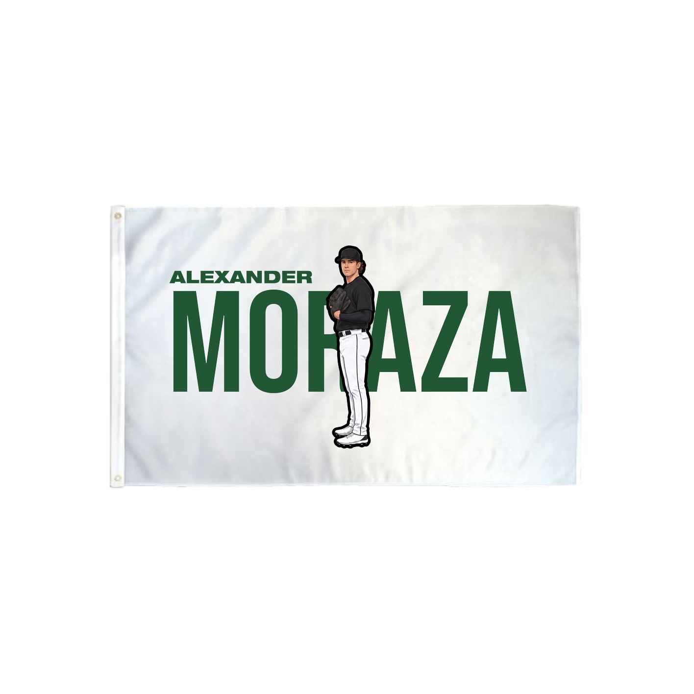 3x5 Flag — Player Name in Classic