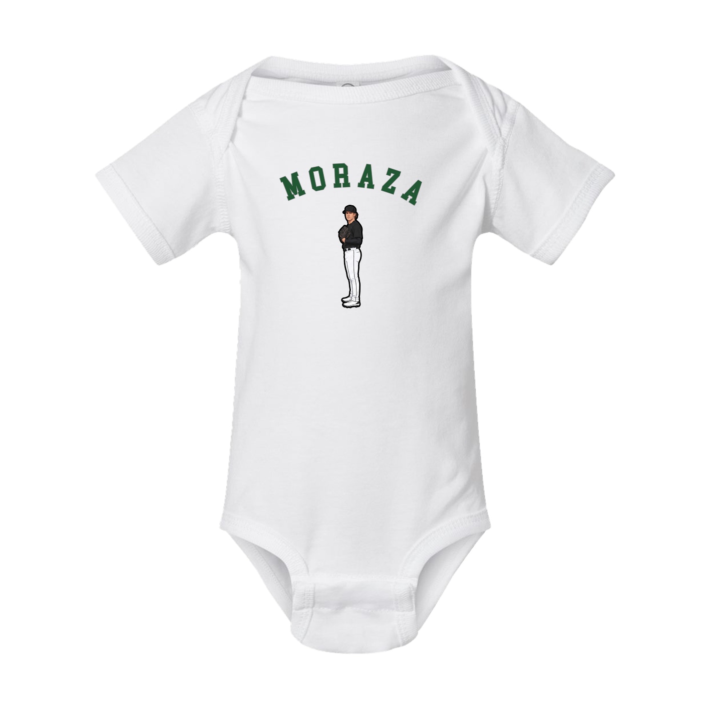 Baby Onesie — Shirsey Arch in White