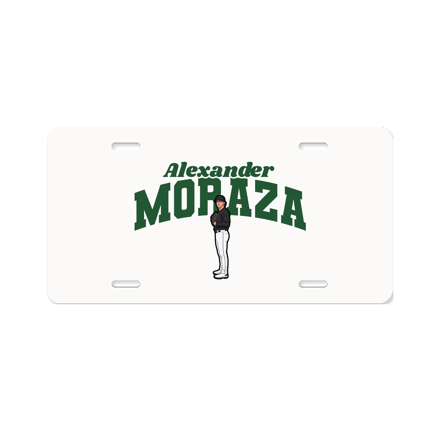License Plate — Signature Arch in Classic