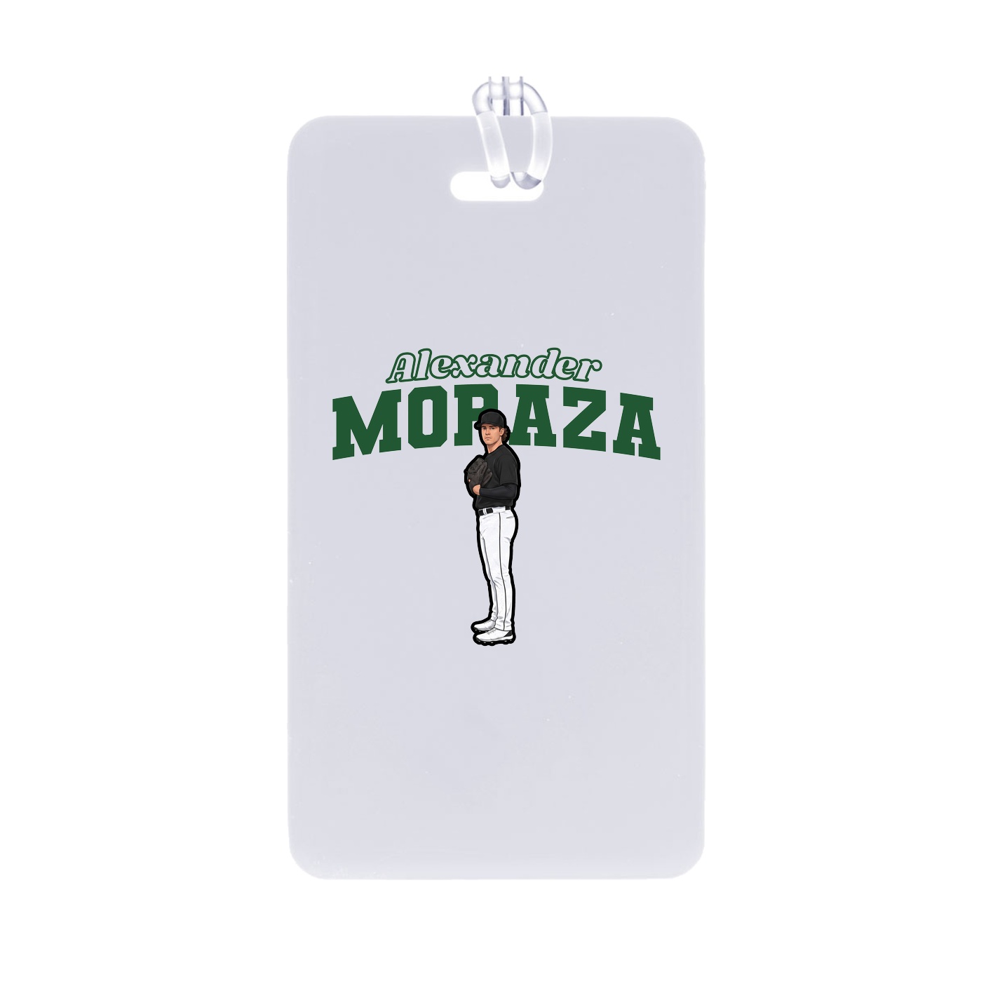 Bag Tag — Name Arch in Classic