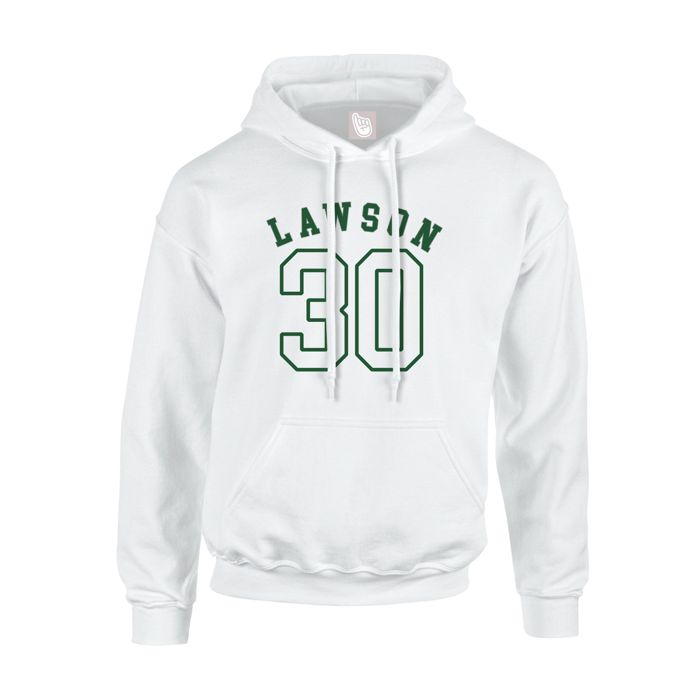 Hoodie — Shirsey Arch in White