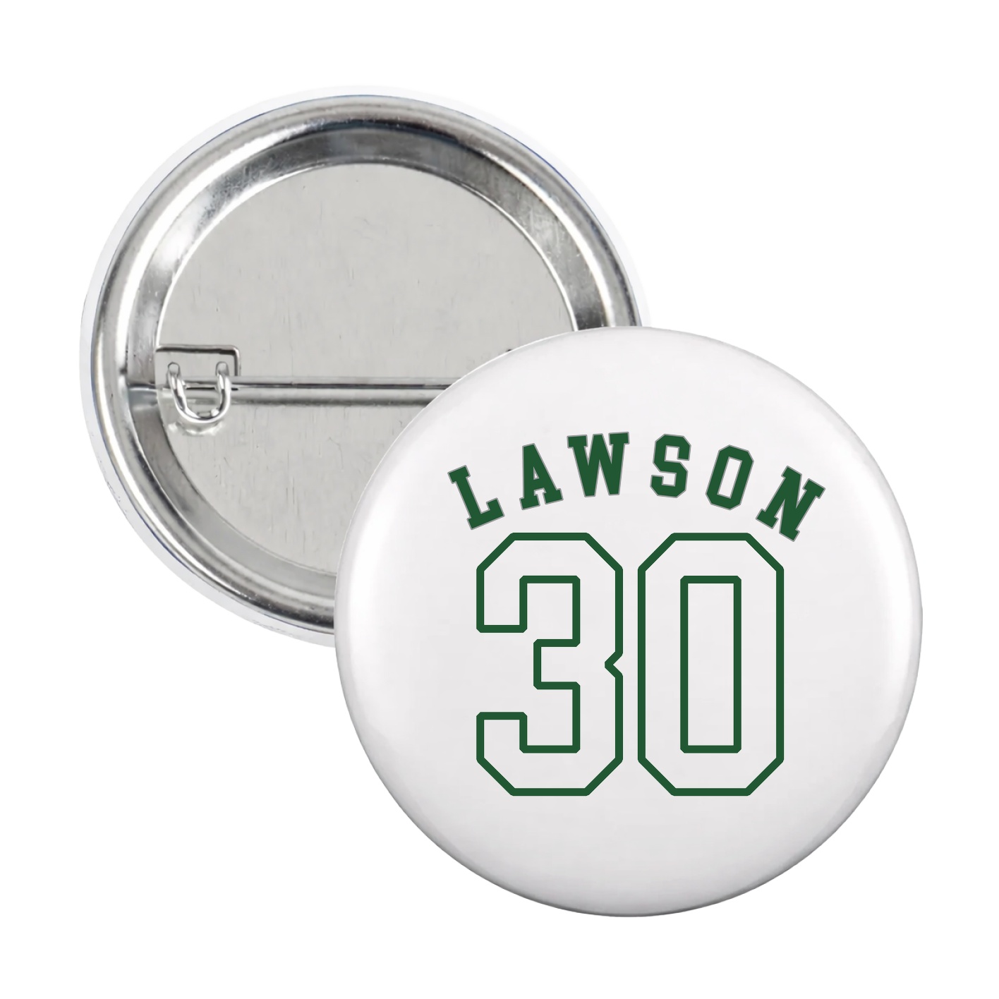 Game Day Button — Shirsey Arch in White