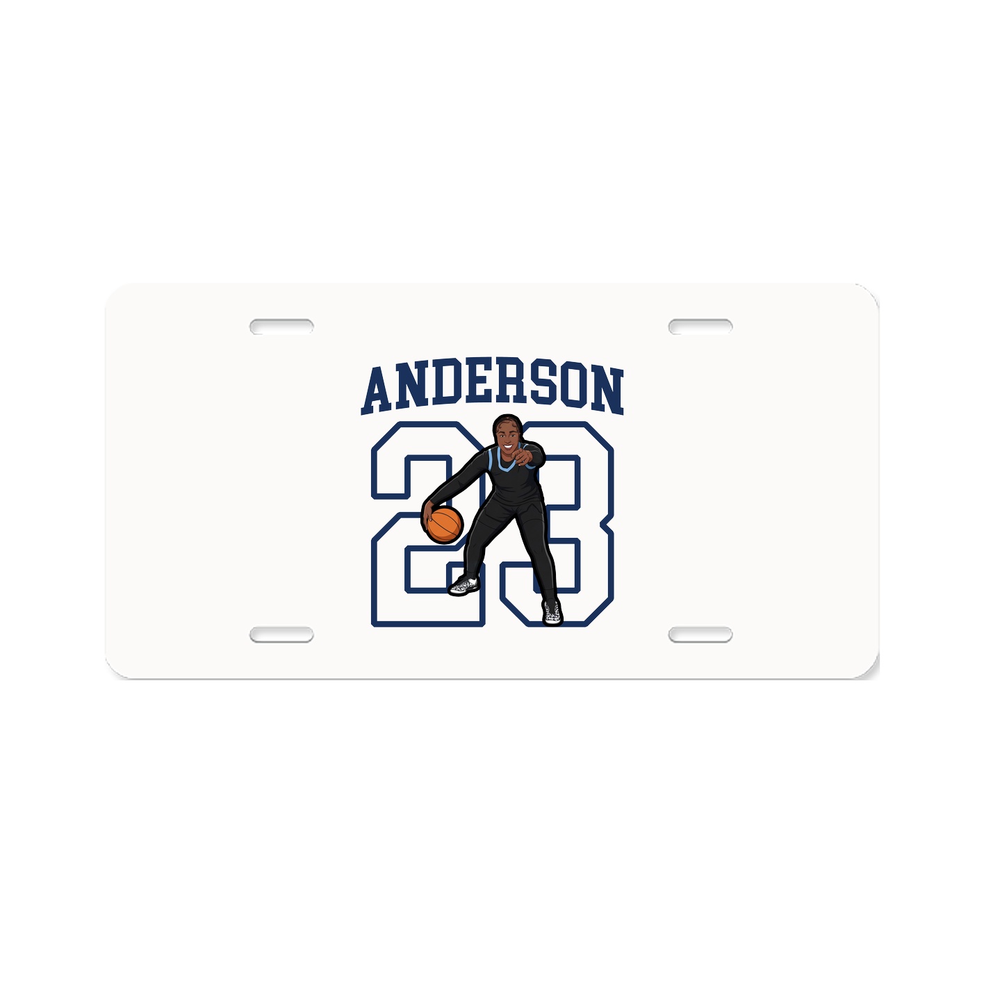 Aluminum License Plate