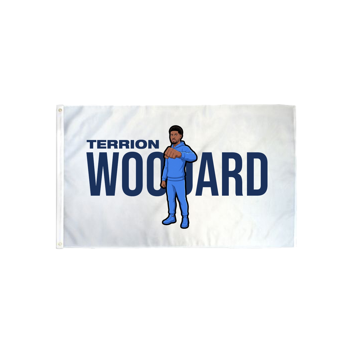 3x5 Flag — Player Name in Classic