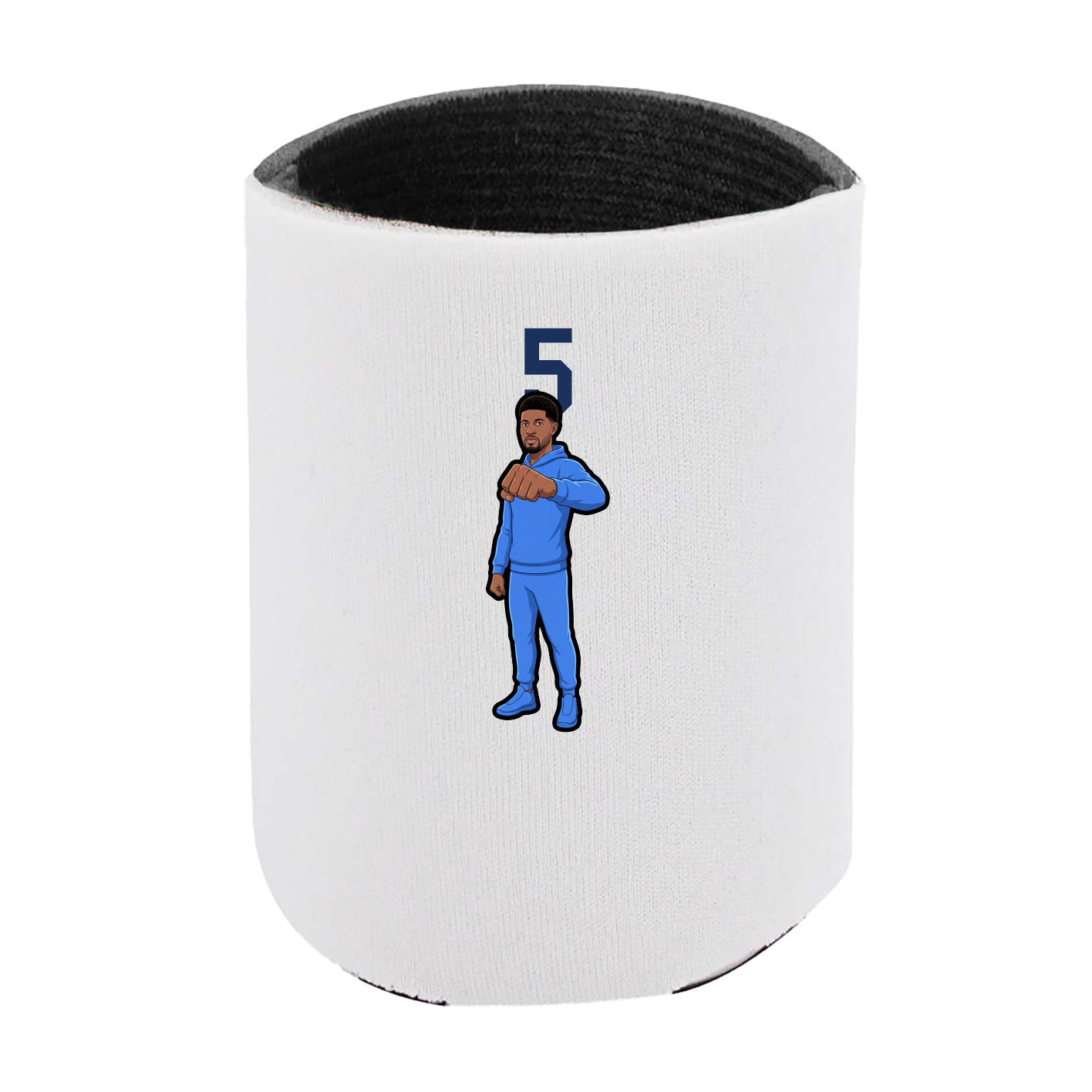 Can Holder — Number Top in White