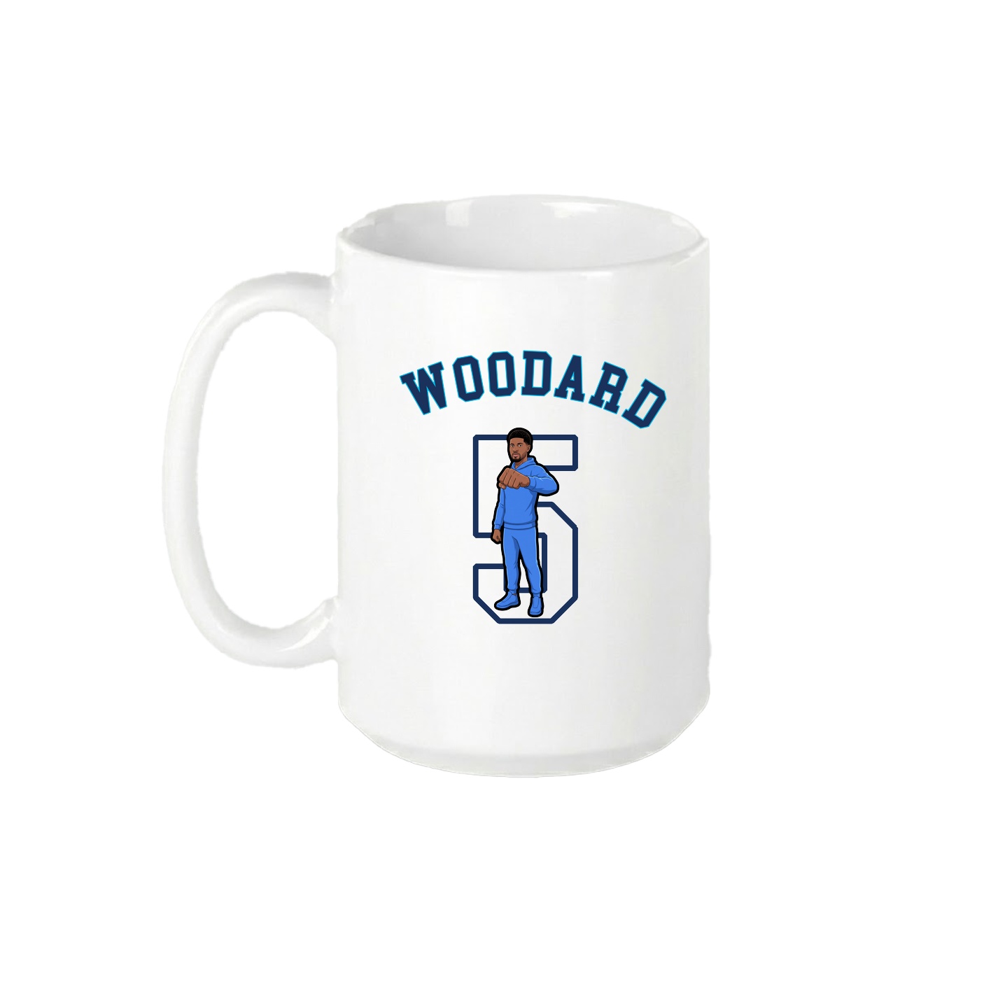 15oz Coffee Mug — Shirsey Arch in White