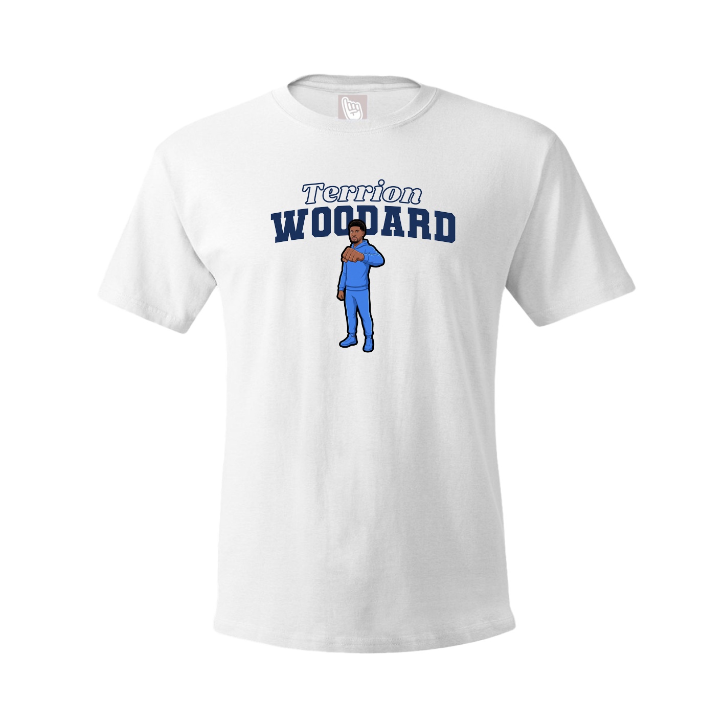 Tee — Name Arch in White