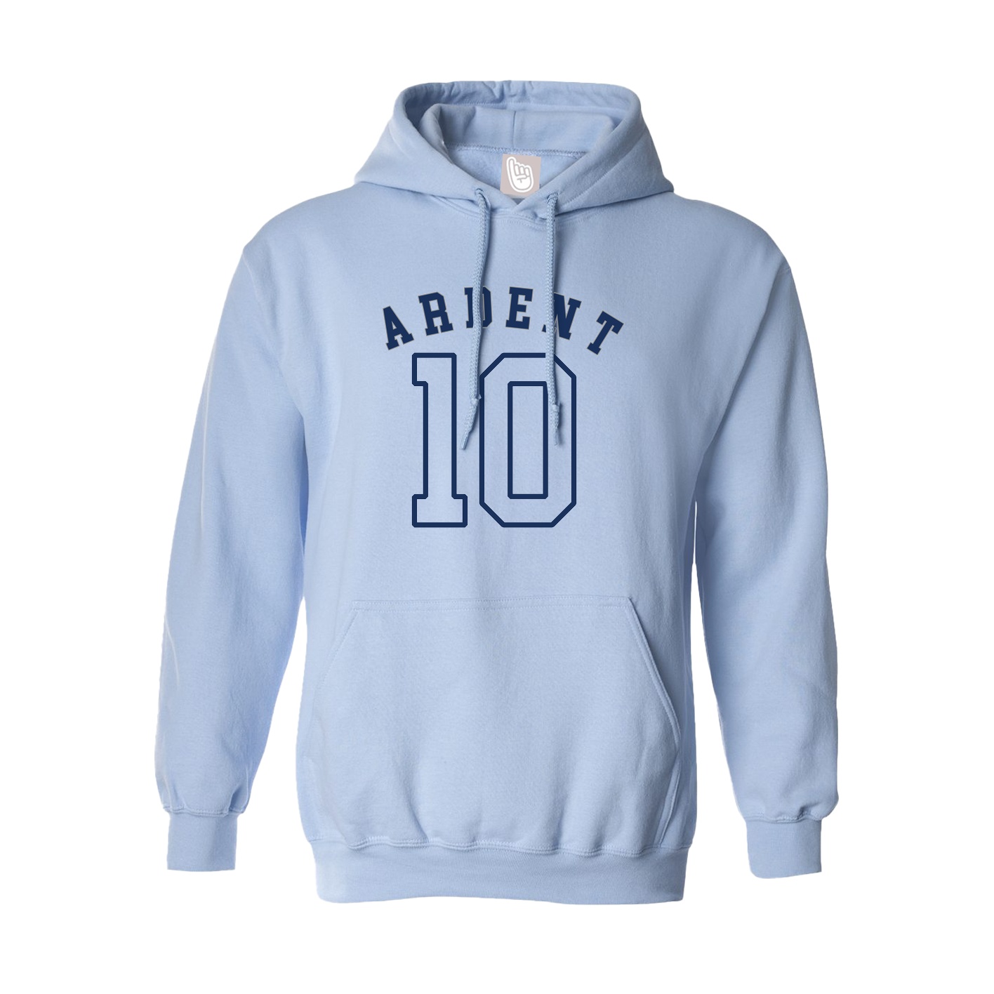 Hoodie — Shirsey Arch in Light Blue