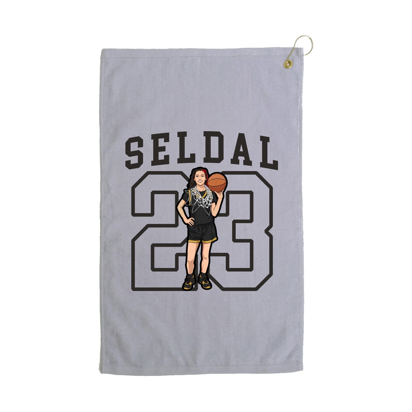 Golf Towel — Shirsey in Grey
