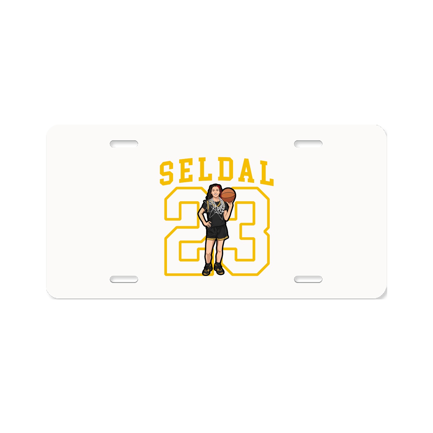 License Plate — Shirsey in Classic