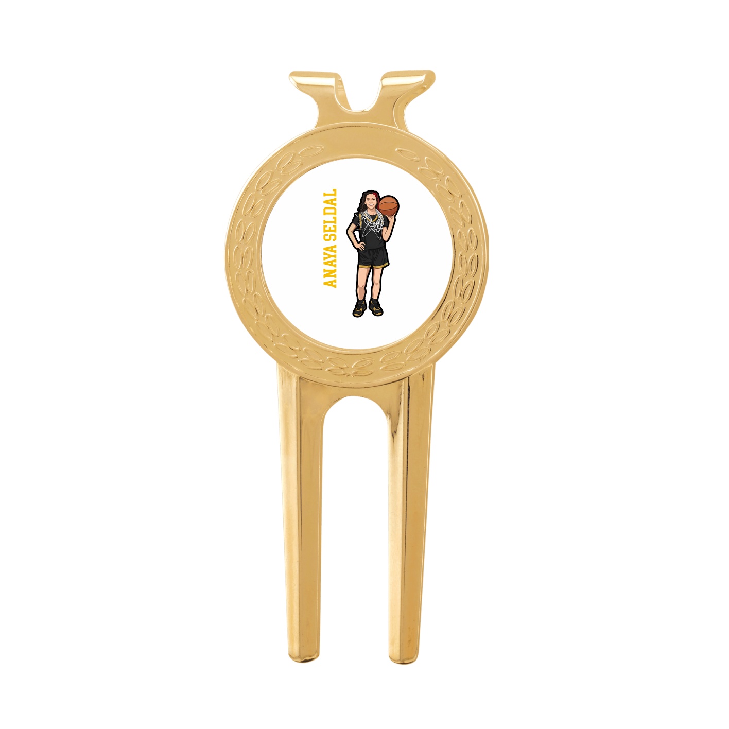 Divot Tool with Ball Marker — Name Vertical in Classic