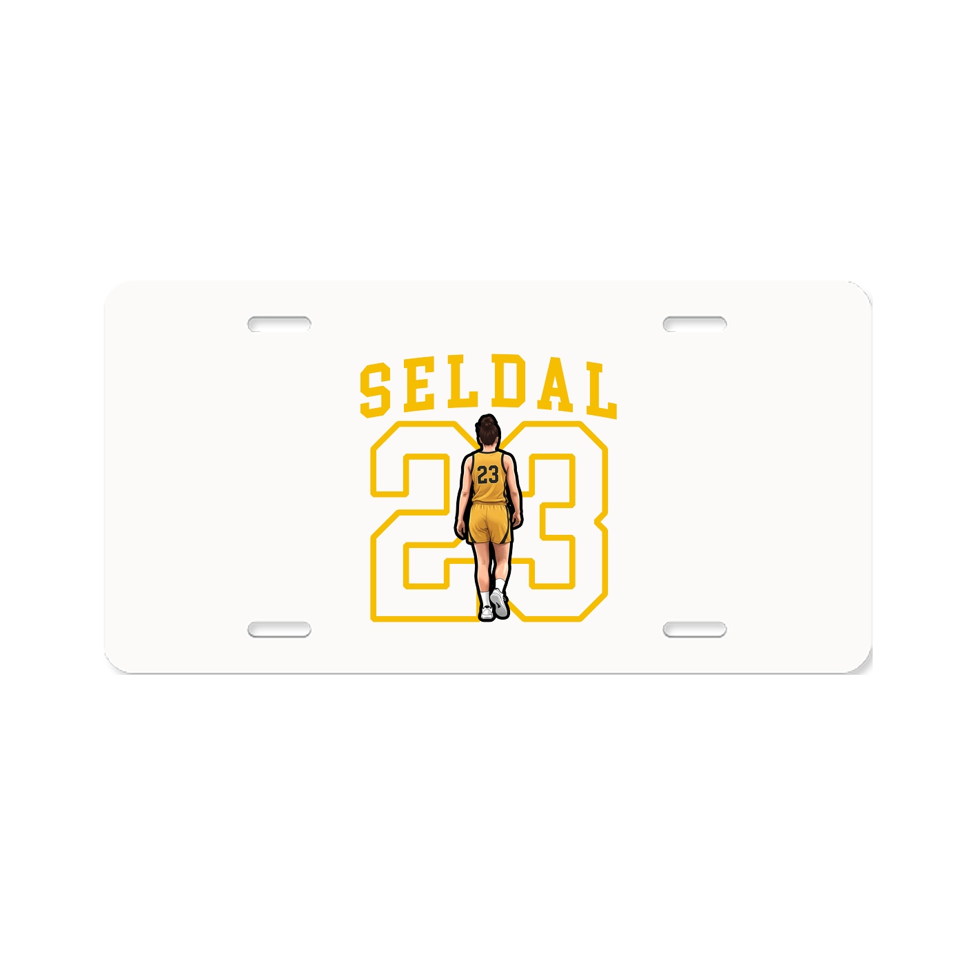 Aluminum License Plate