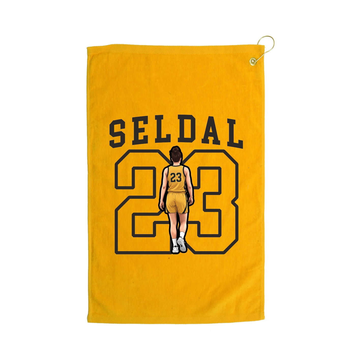 Golf Towel — Shirsey in Gold