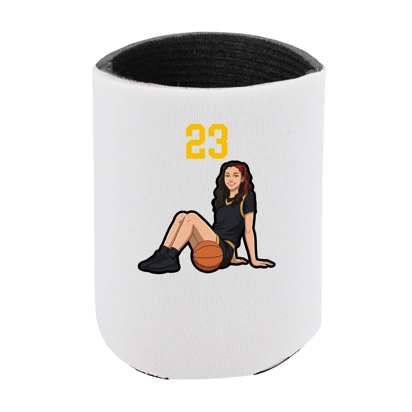 Can Holder — Number Top in White
