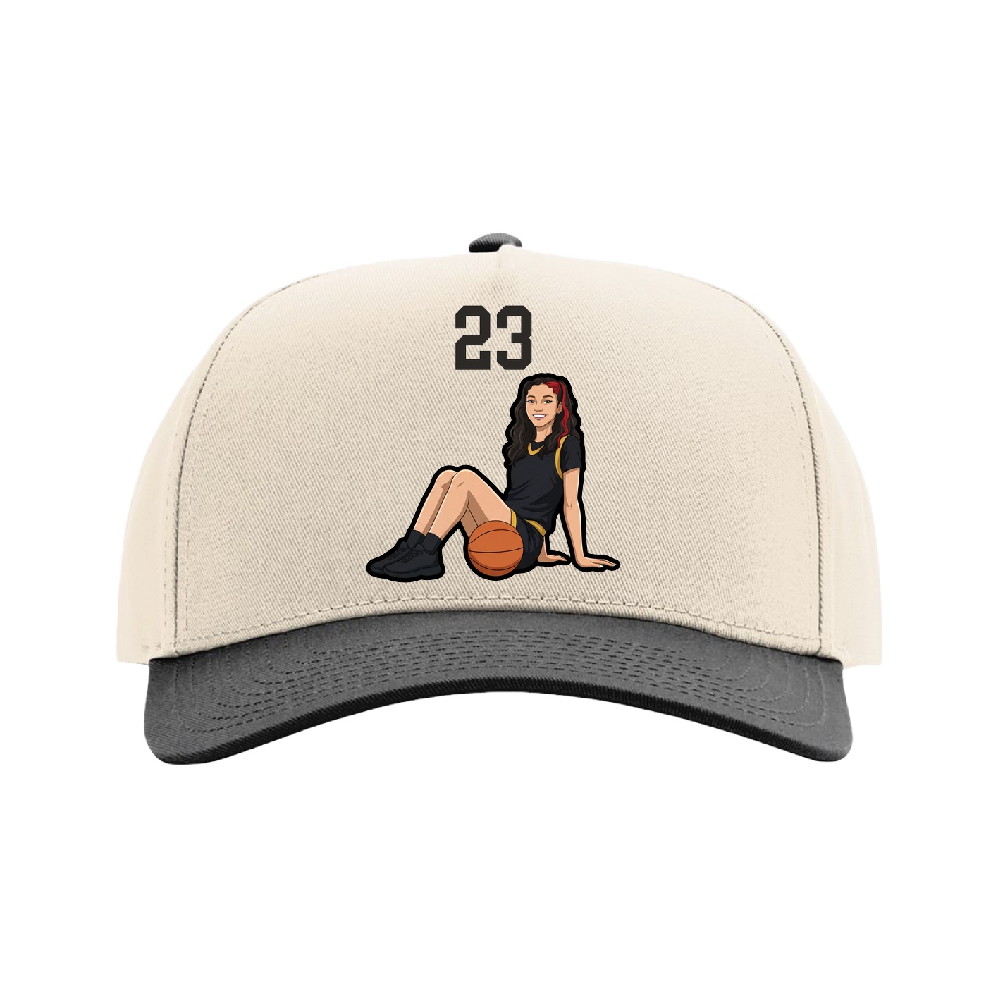 Full Fabric Five-Panel Champ Cap