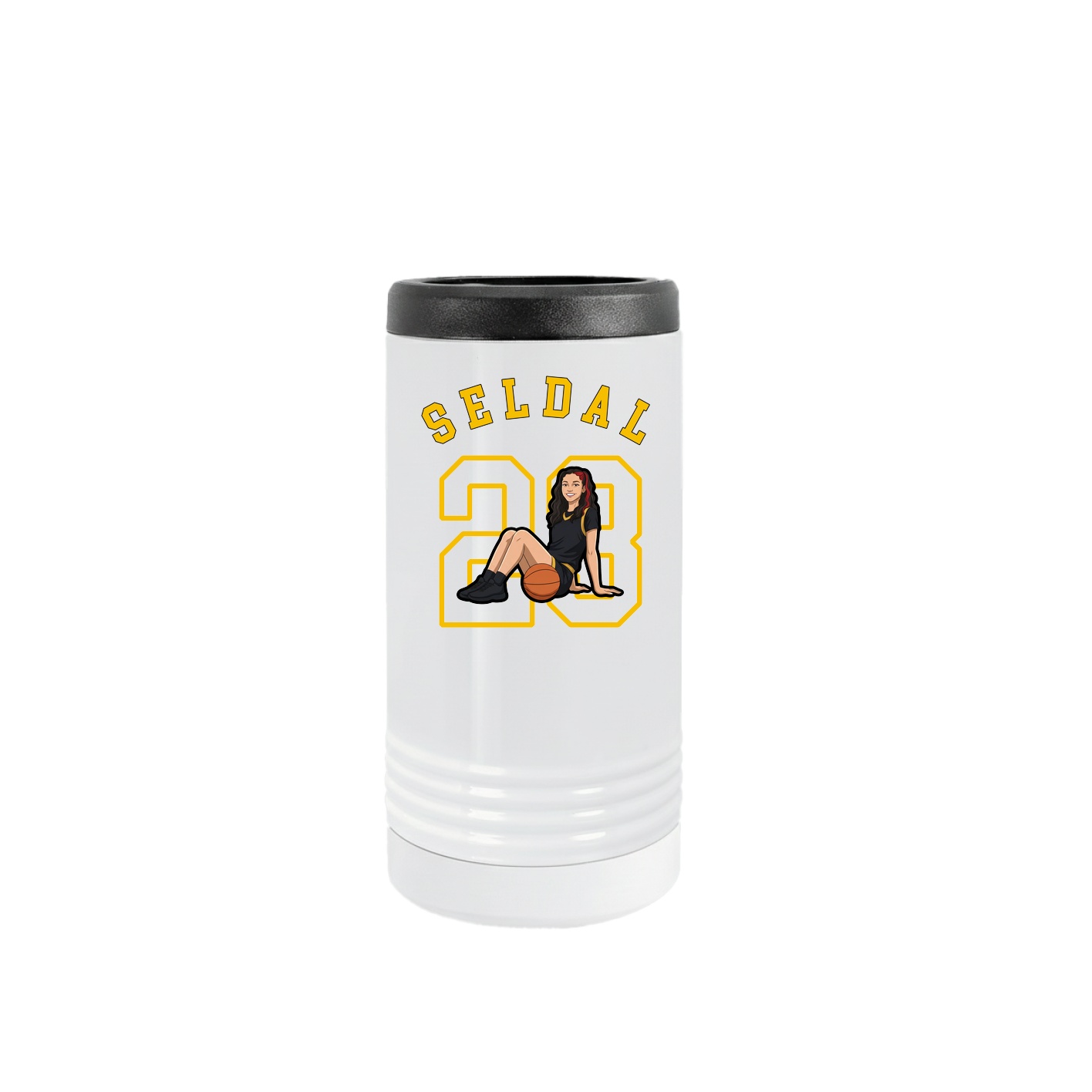 Slim Beverage Holder — Shirsey Arch in White
