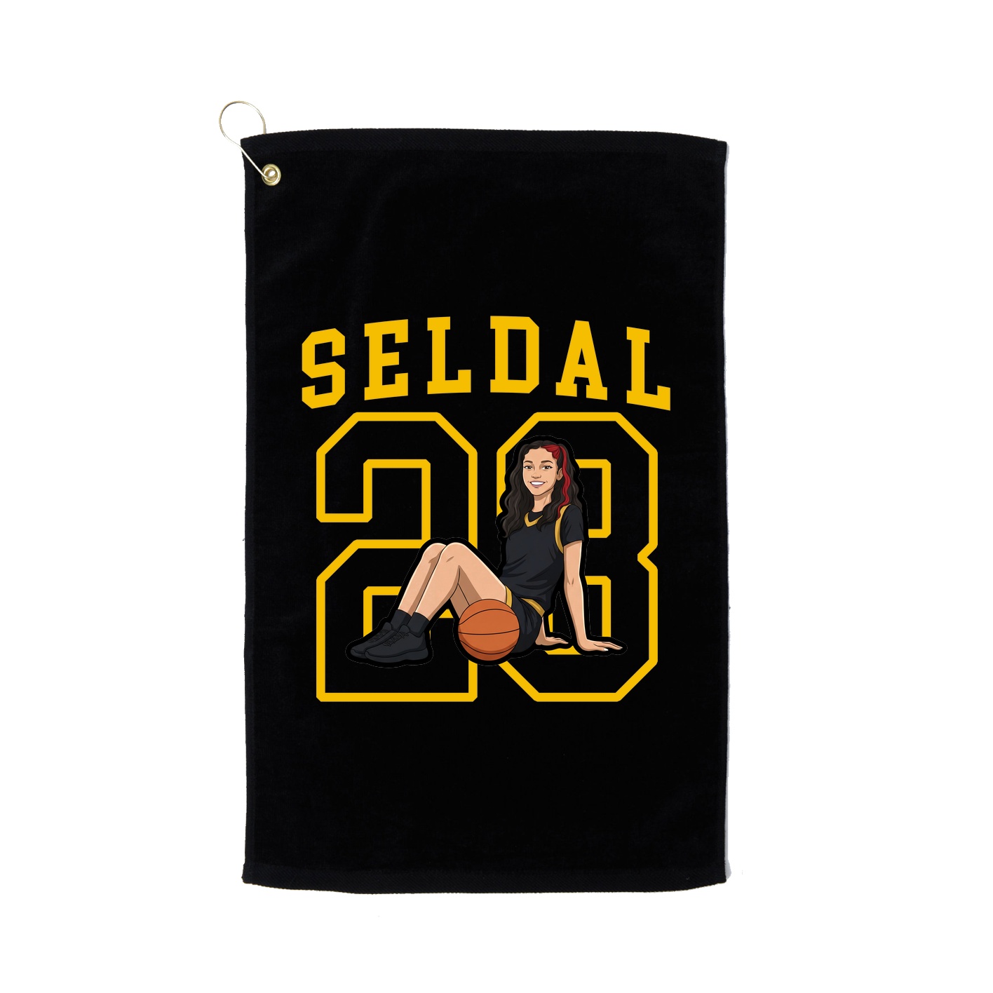 Golf Towel — Shirsey in Black