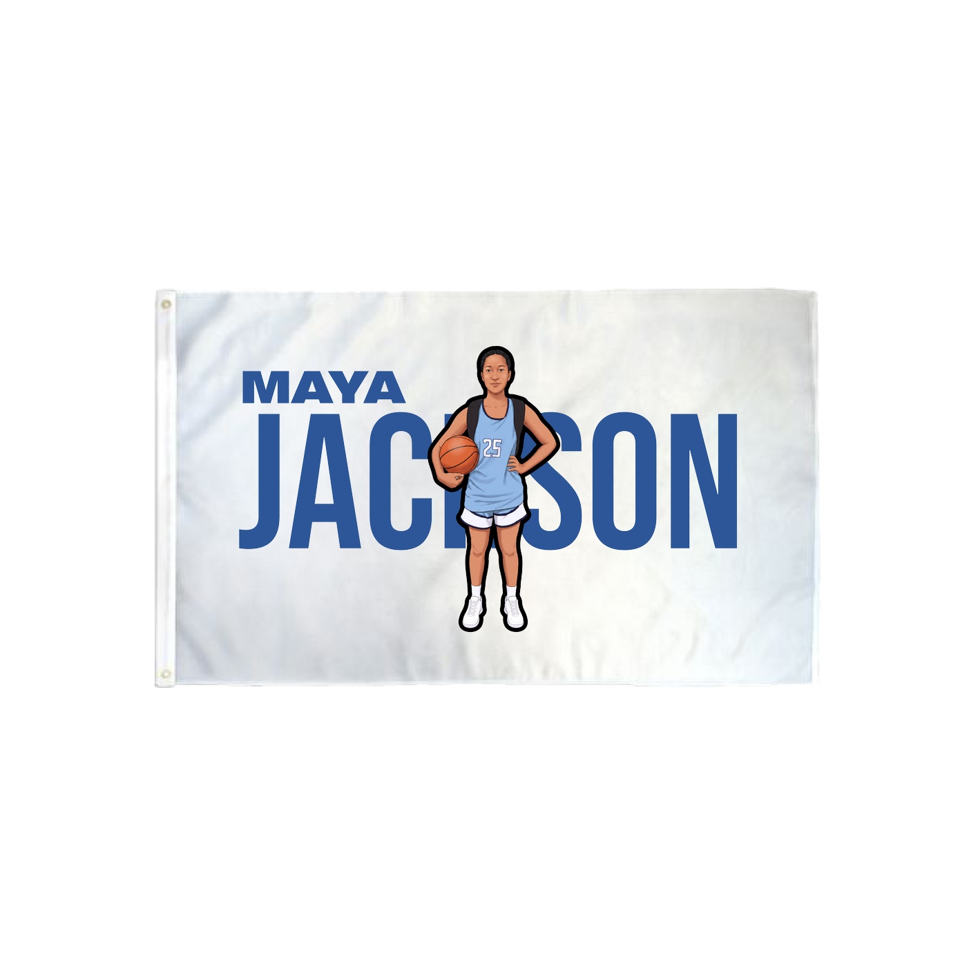 3x5 Flag — Player Name in Classic