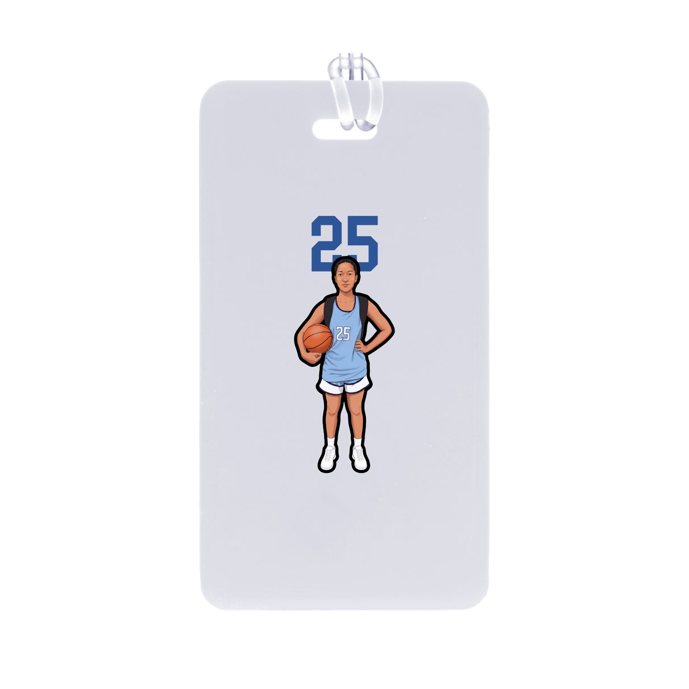 Bag Tag — Number Top in Classic