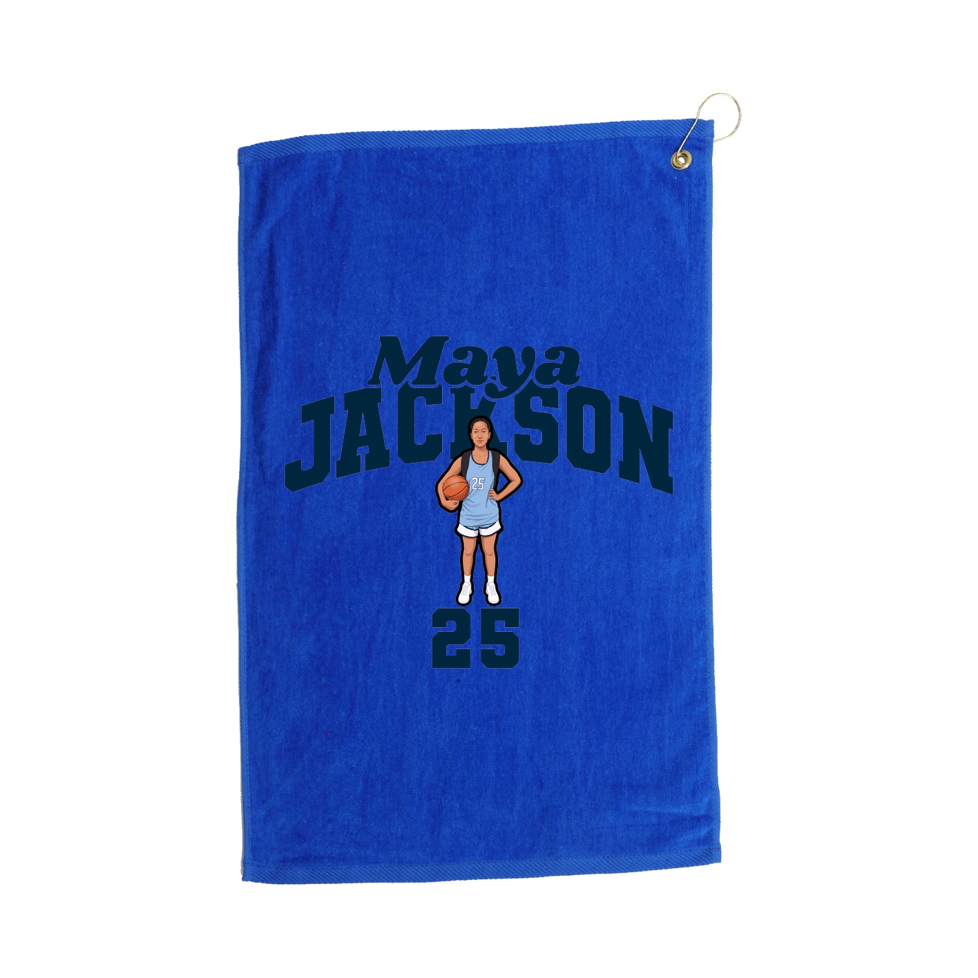 Golf Towel — Signature Arch in Royal