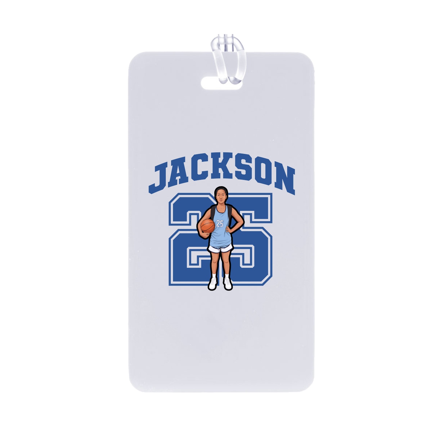 Bag Tag — Number in Classic