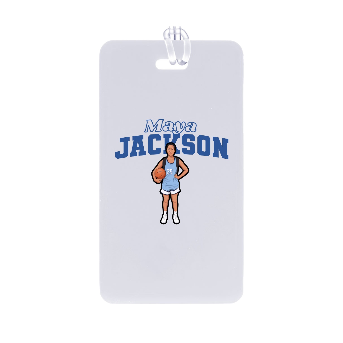 Bag Tag — Name Arch in Classic