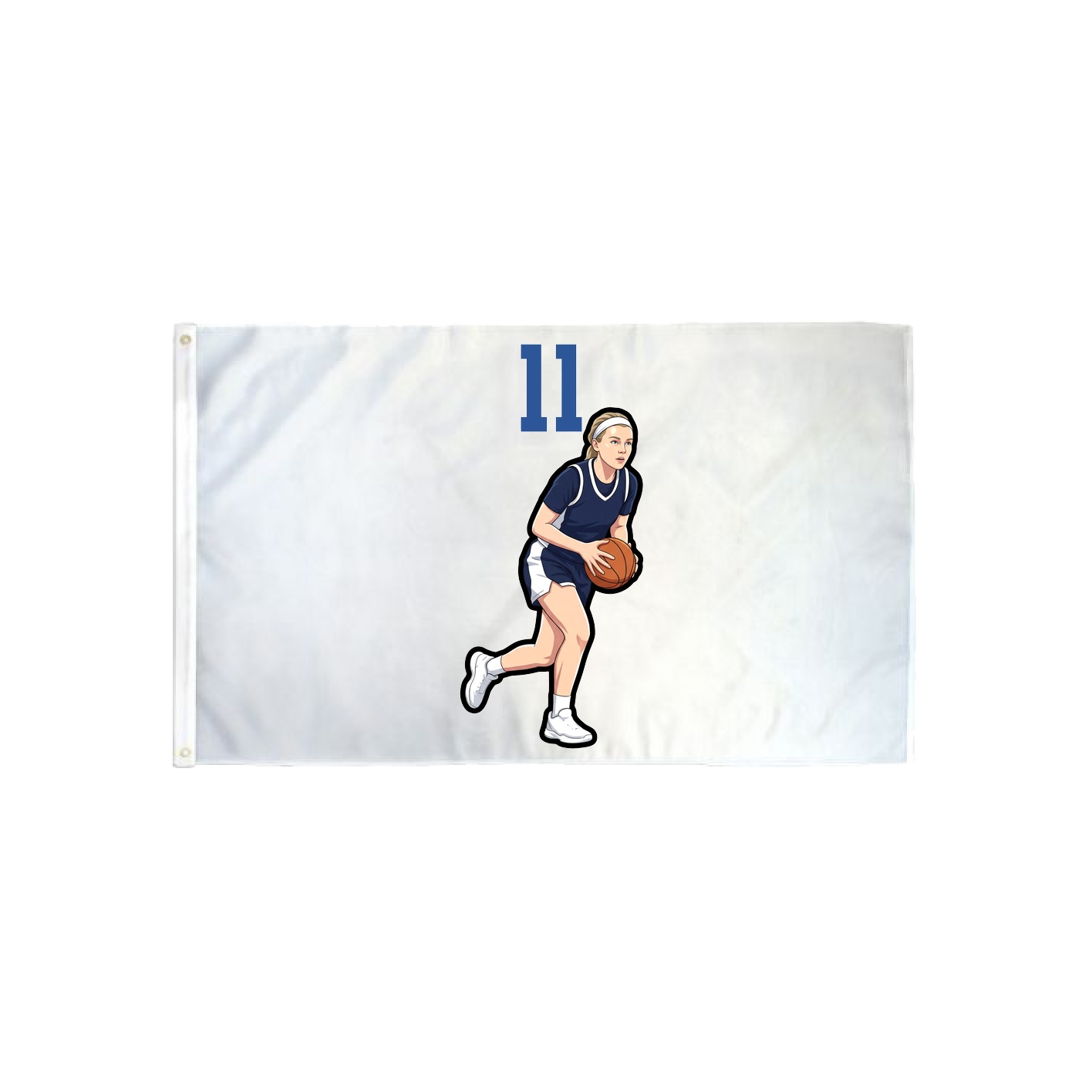 3x5 Flag — Number Top in Classic