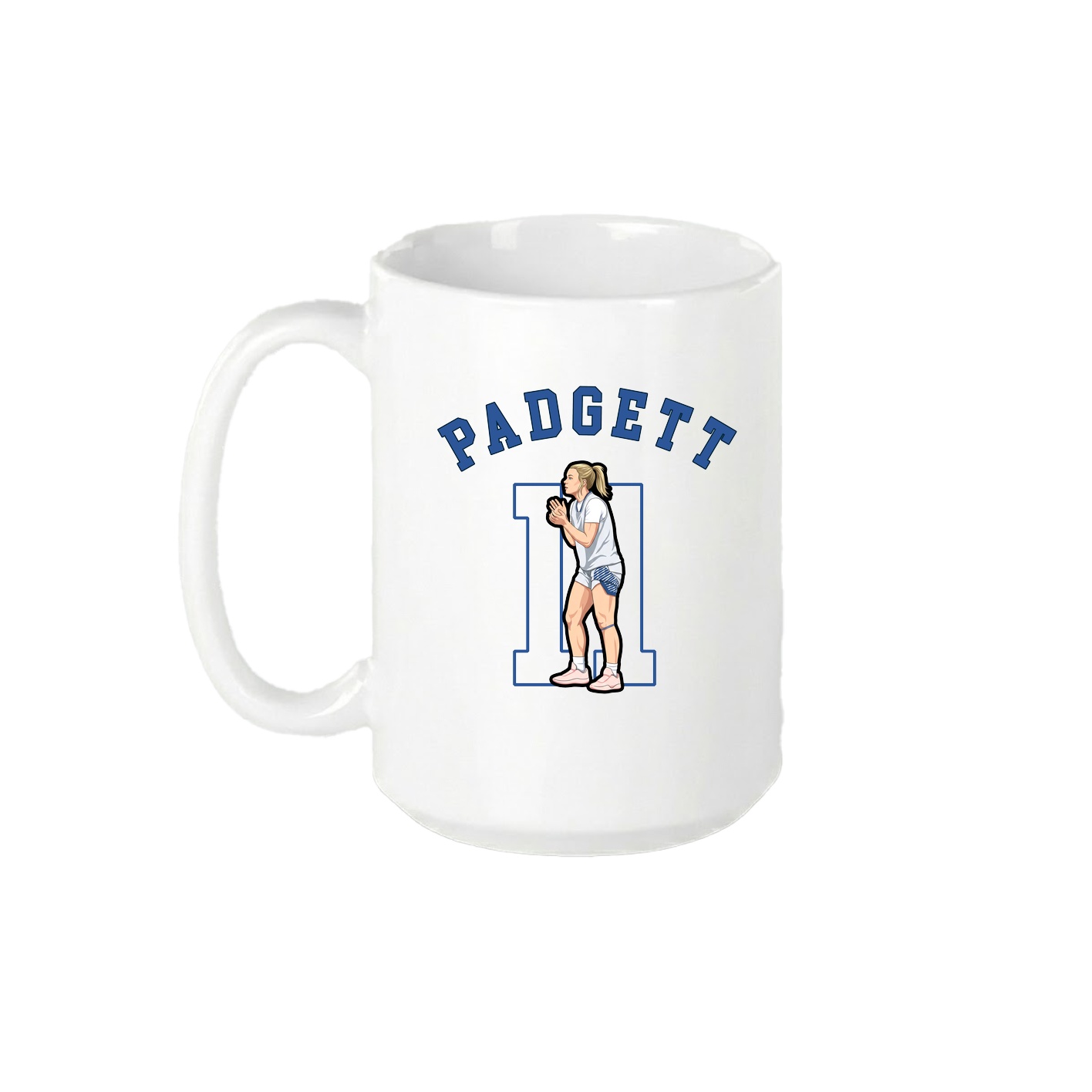 15oz Coffee Mug — Shirsey Arch in White