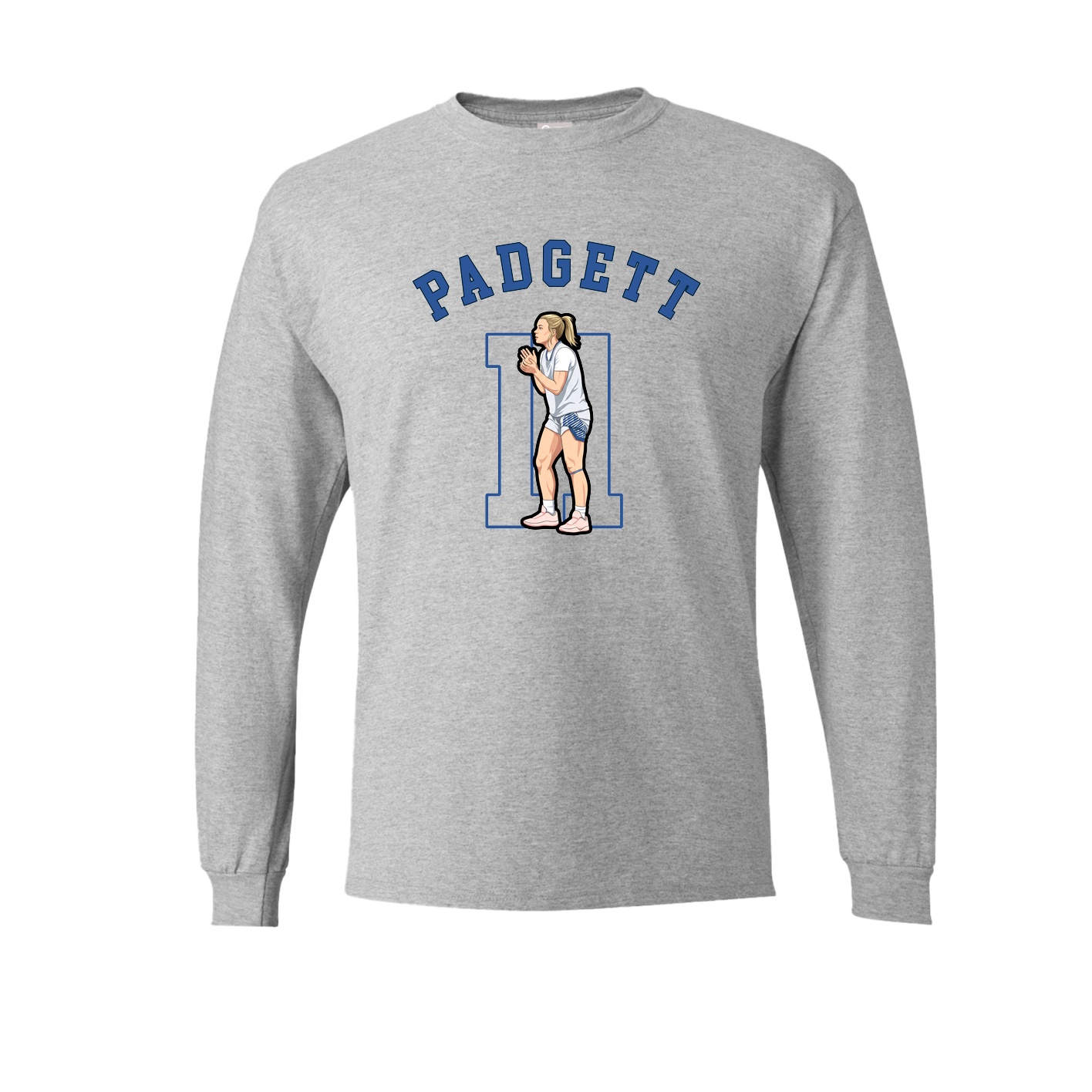 Long Sleeve Tee — Shirsey Arch in Grey