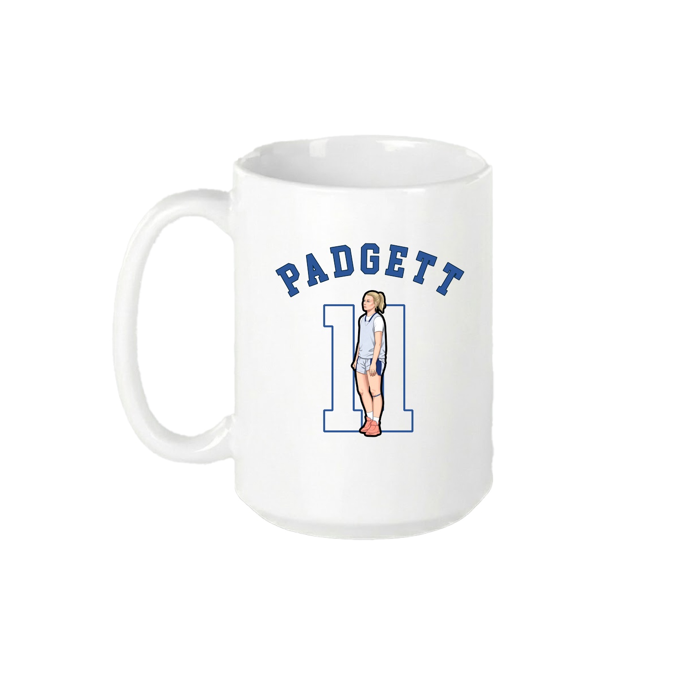 15oz Coffee Mug — Shirsey Arch in White