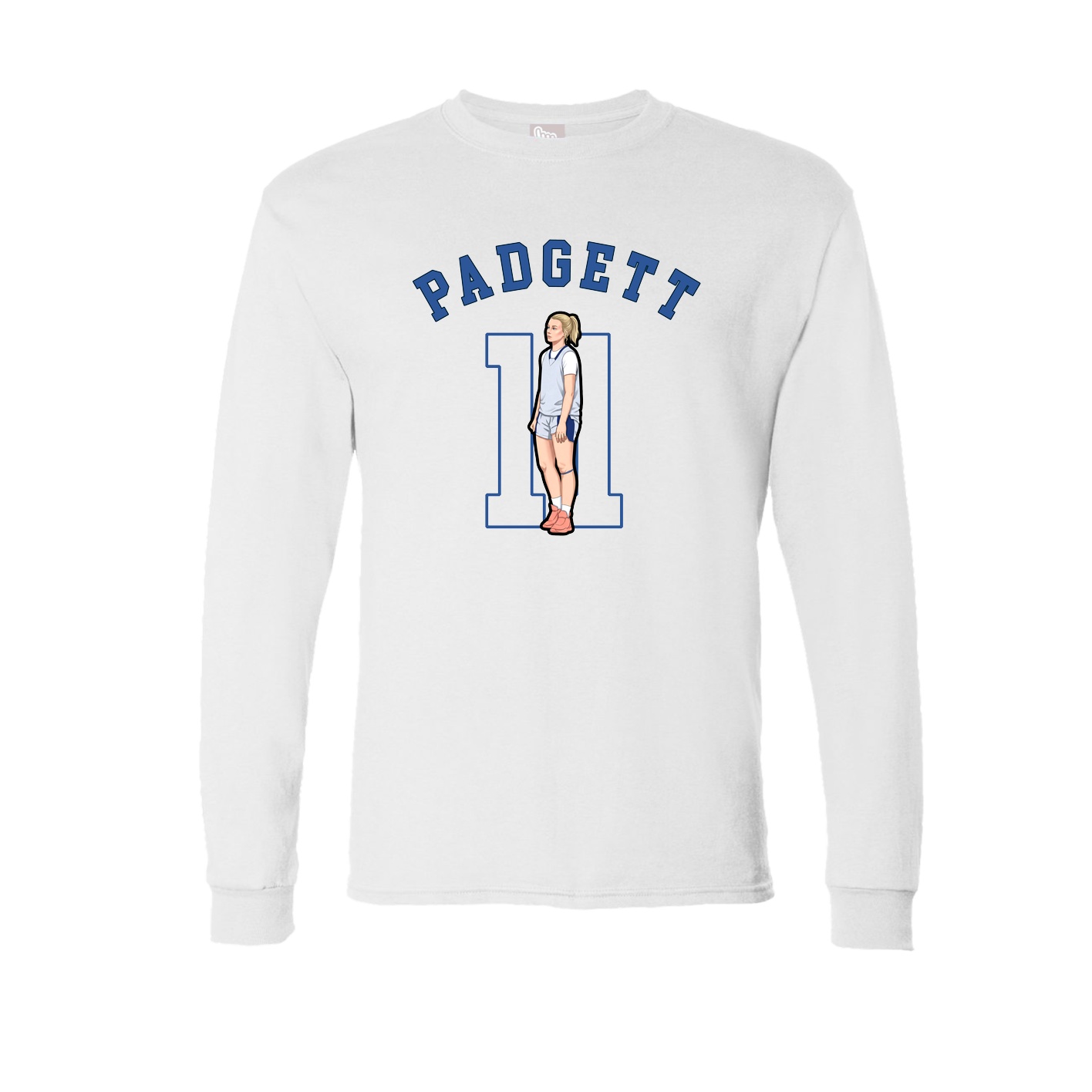 Long Sleeve Tee — Shirsey Arch in White